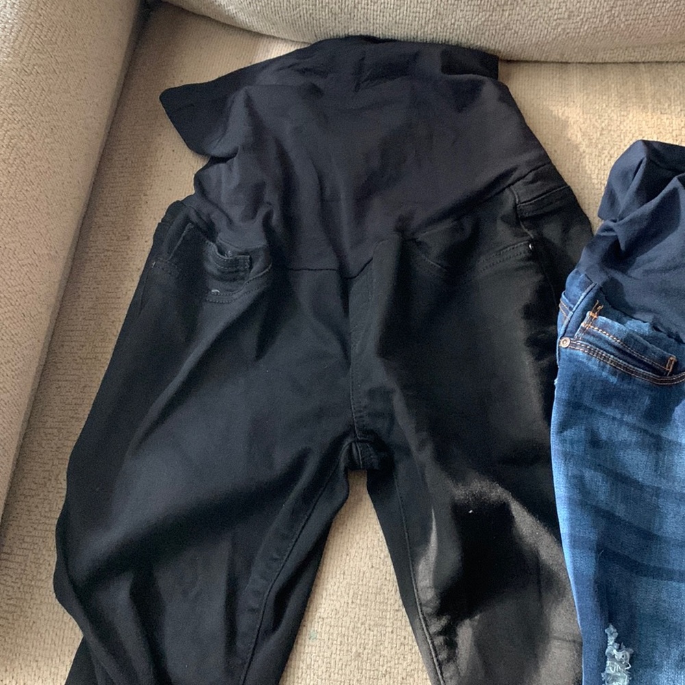 3 maternity pants/jeggings